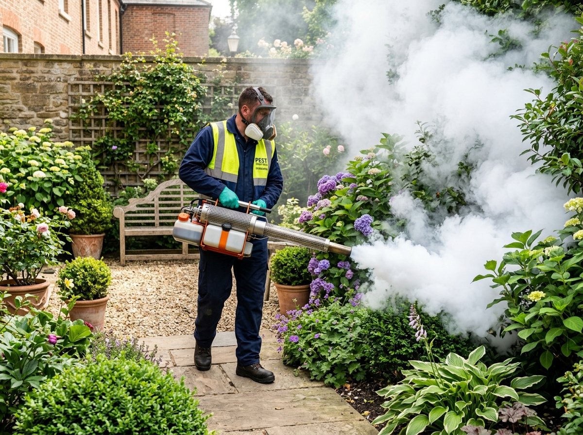 Thermal Fogging Machine in Action